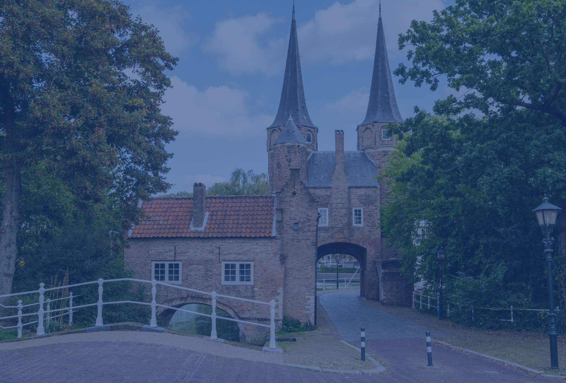 Zij aanzicht van Huis van Delft